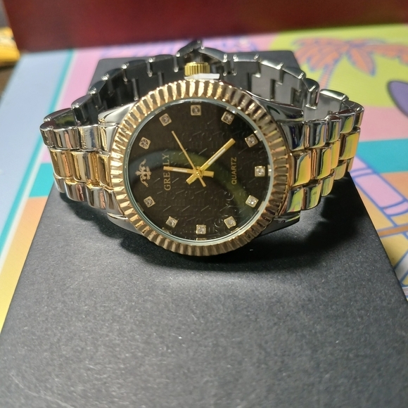 Other - Gold and Silver Quartz Watch